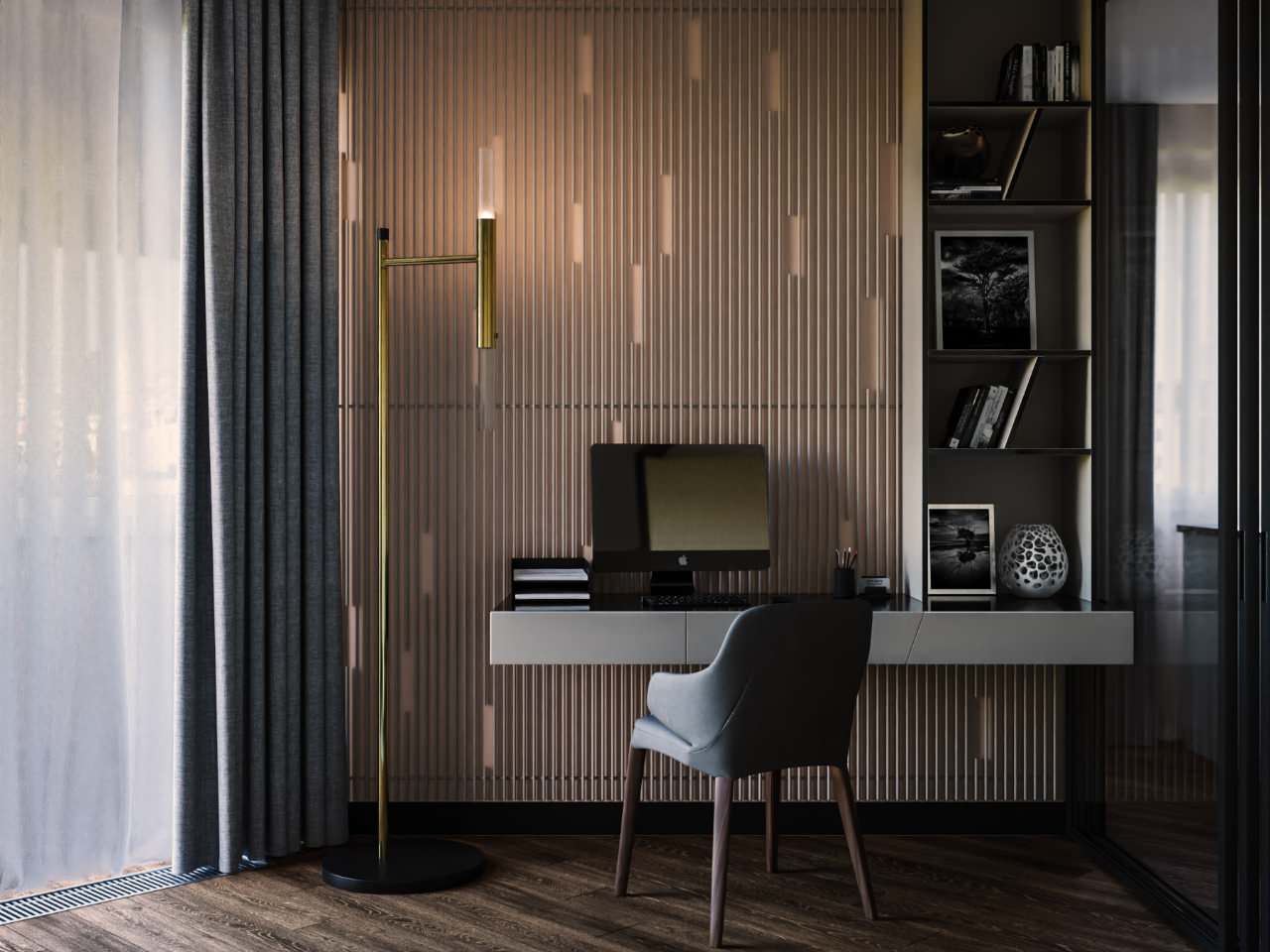 Двухкомнатная элитная квартира в итальянском стиле