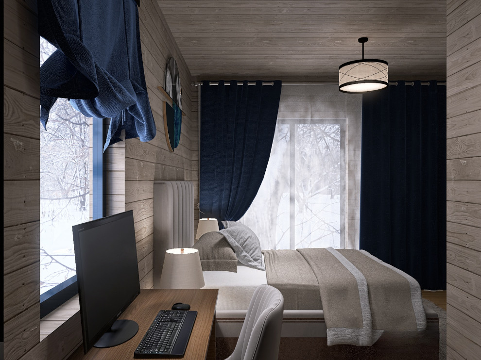 Спальня в загородном доме