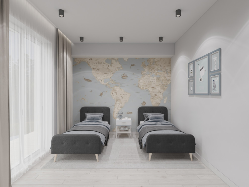 Детская для мальчиков близнецов