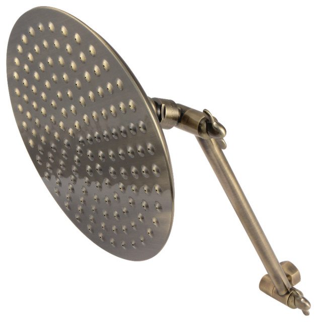 Victorian 8" Shower Head and 10" Arm Kit Transitional Showerheads