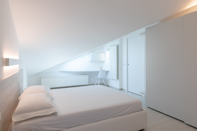 INTERIOR DESIGN - casa AG TOTAL WHITE contemporary-bedroom