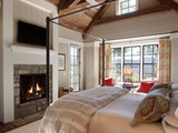 Rustic Bedroom by Morgan-Keefe Builders, Inc.