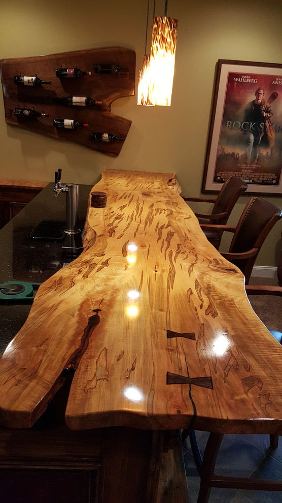 Inspiration for a rustic home design remodel in DC Metro
