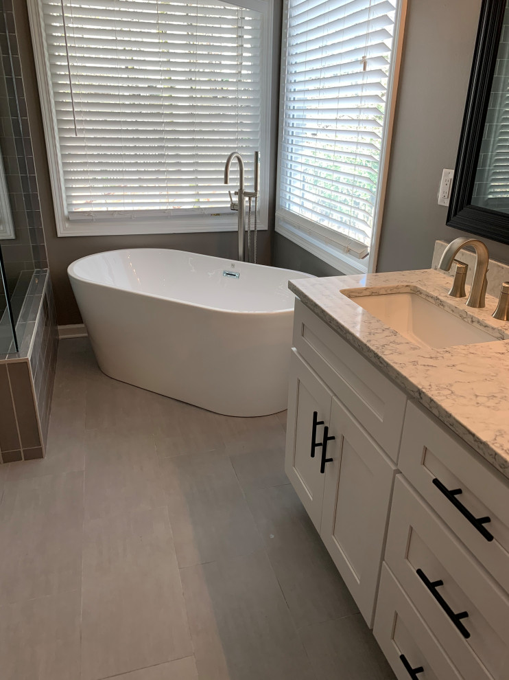 Suwanee Master Bath Remodel - Transitional - Bathroom - Atlanta - by J ...