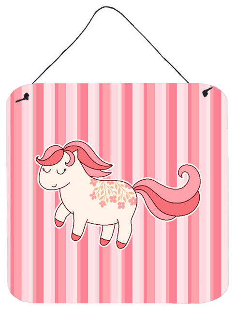 Little Pink Pony Wall Door Hanging Prints