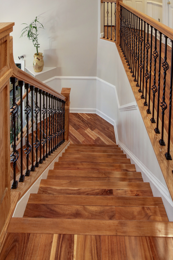 Mountain style staircase photo in Baltimore