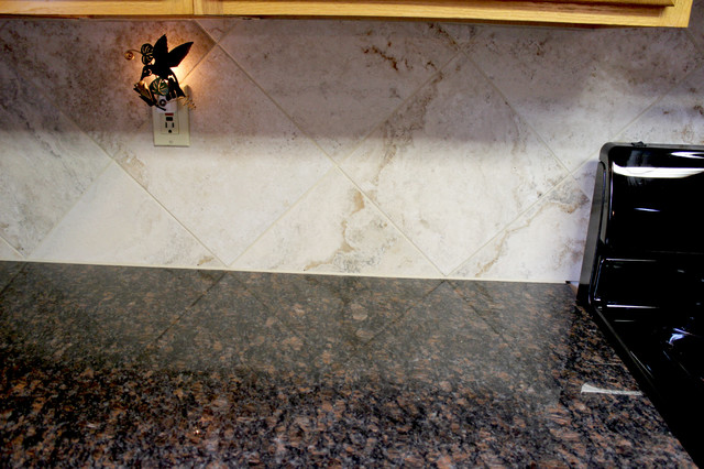 Granite Countertop and Tile Backsplash ~ Stow, OH