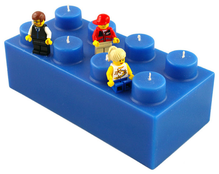 Building Brick Candles
