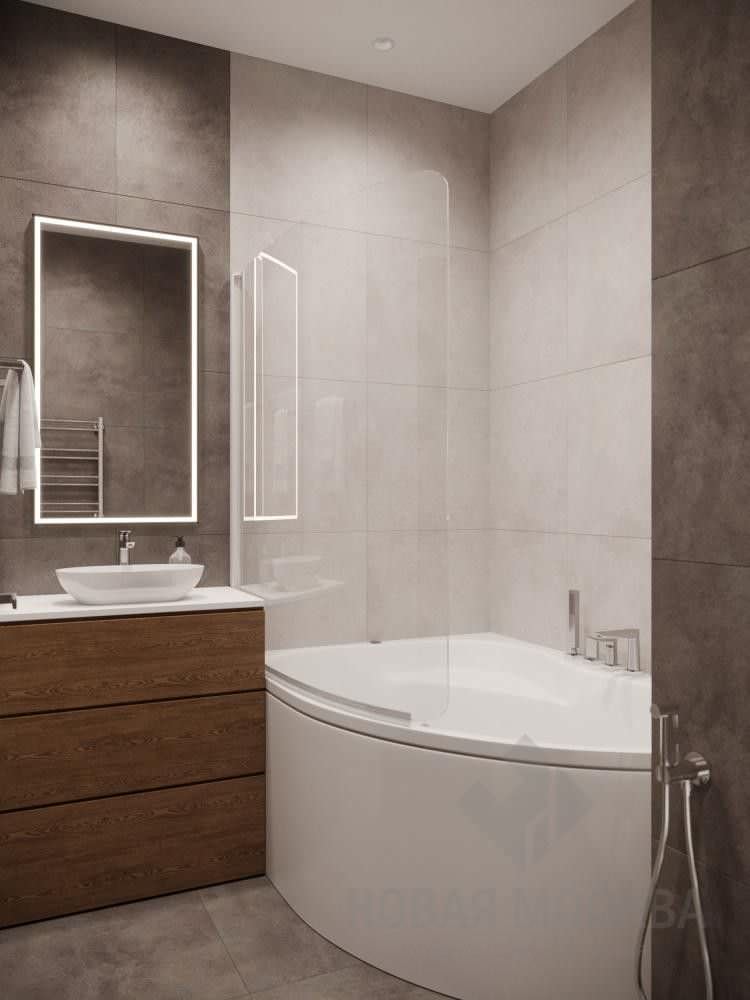 Дизайн-проект 3-комнатной квартиры 85 кв.м в ЖК «Скандинавия»