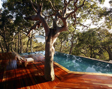 Inspiration for a contemporary deck remodel in Austin