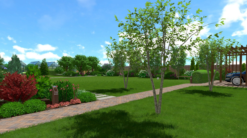 Жилино. Сад "Под другим углом"