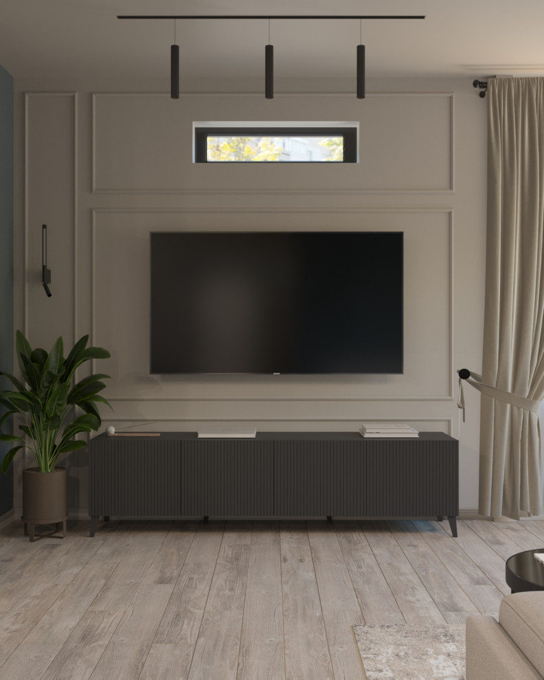 Кухня-гостинная