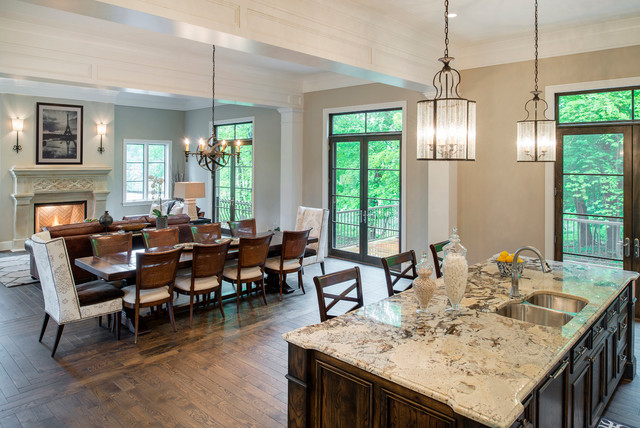 Lake Minnetonka New Construction - Mediterranean - Kitchen