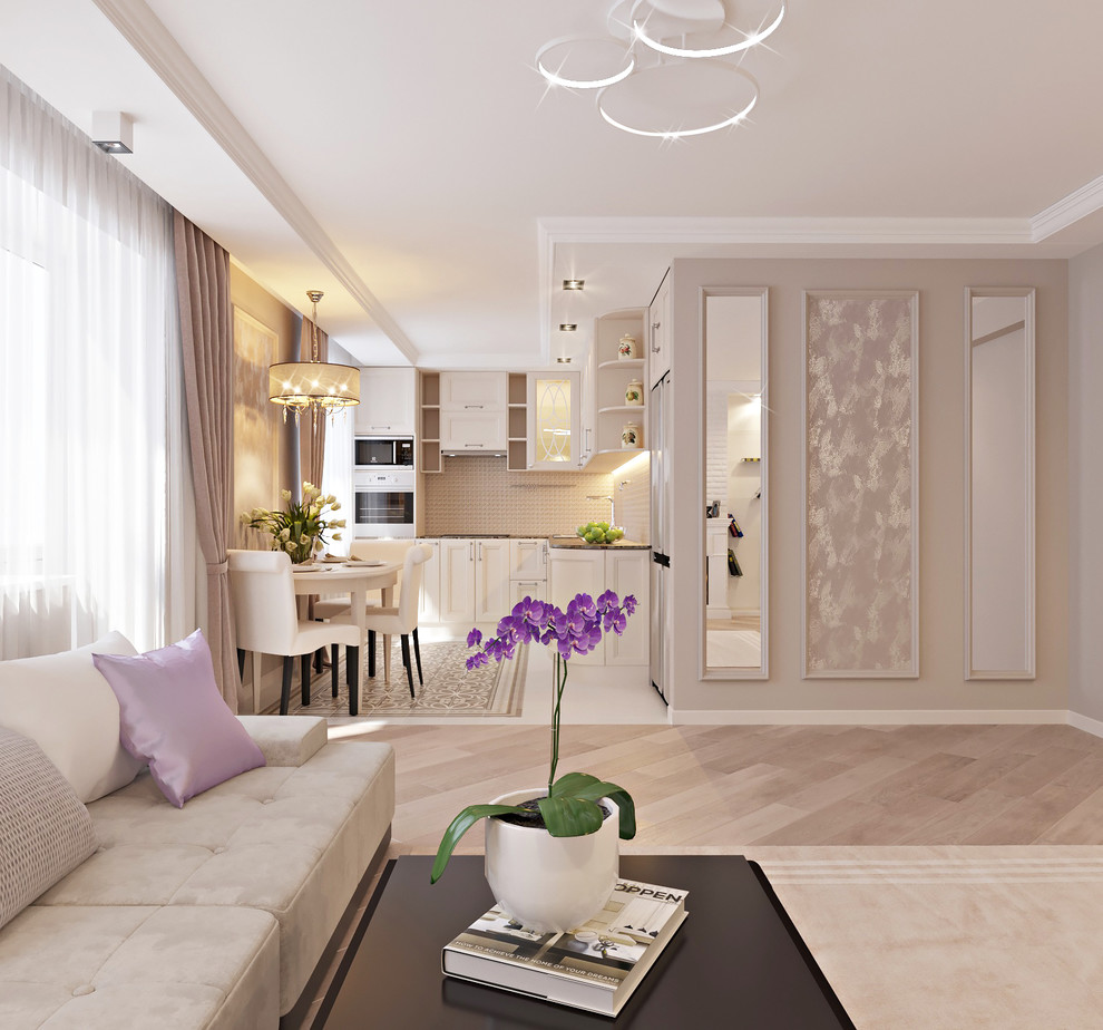 Дизайн Кухни-Гостиной