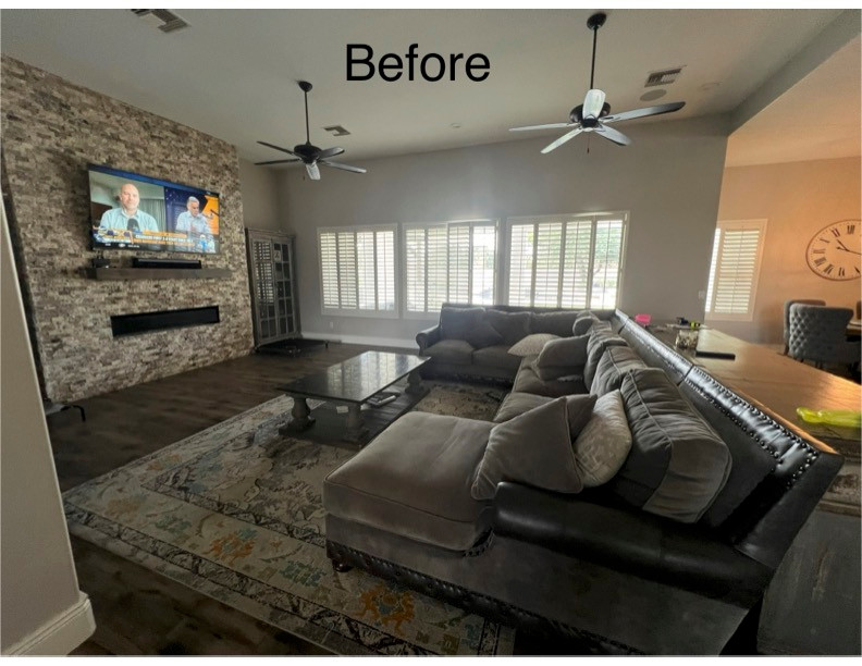 Gilbert before/after photos
