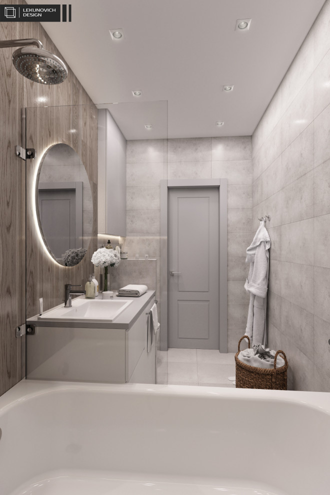 Дизайн проект в ЖК "Минск Мир" г. Минск - 44 м2