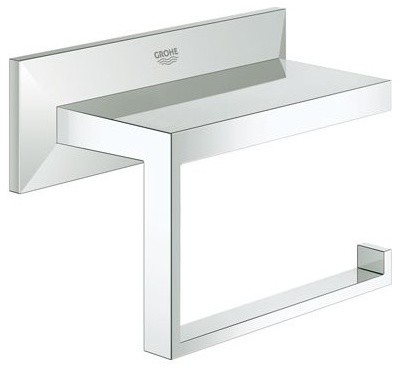 Grohe Allure Brilliant Tissue Paper Holder Contemporary Toilet Grohe 40 499 Allure Brilliant Tissue Paper Holder