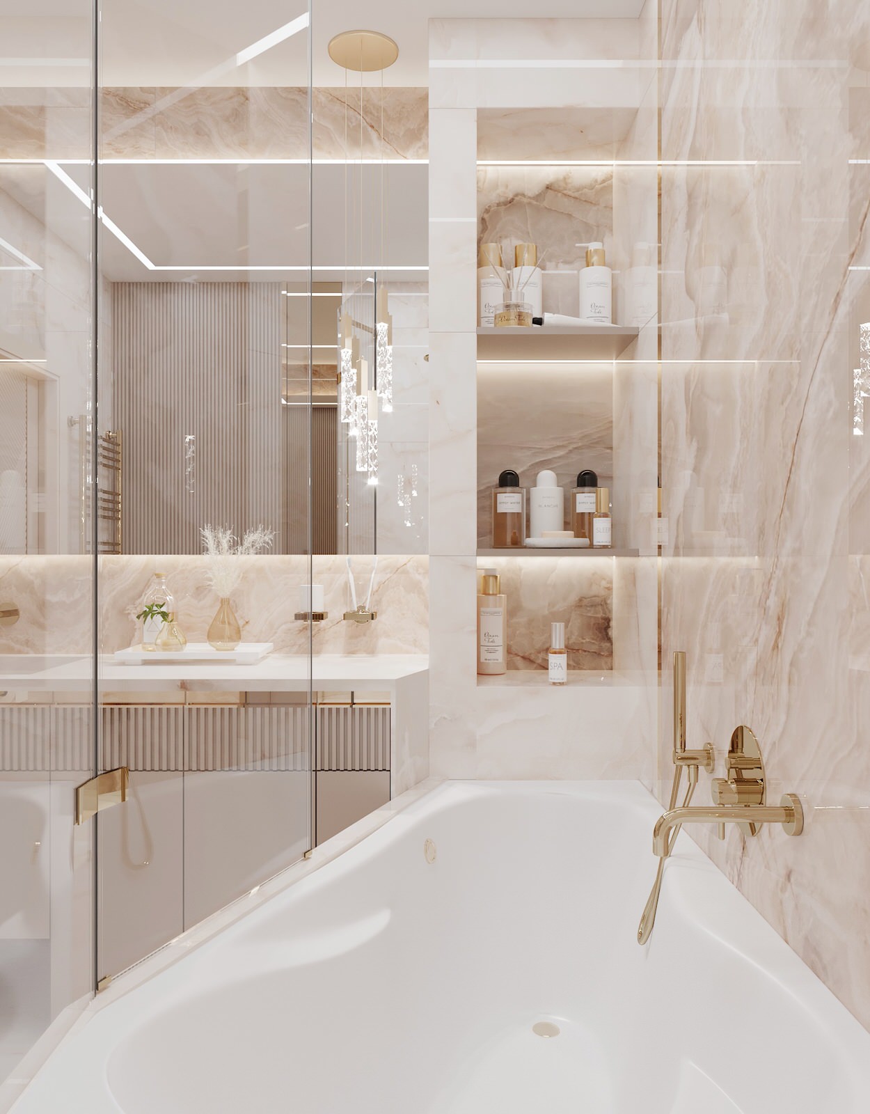 2023г. Интерьер квартиры 62 м2 в ЖК "Оазис"