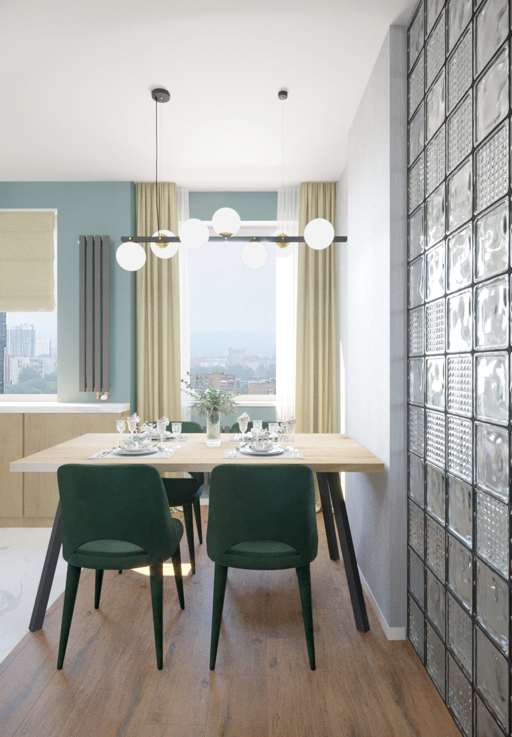 Панорамная квартира Азина