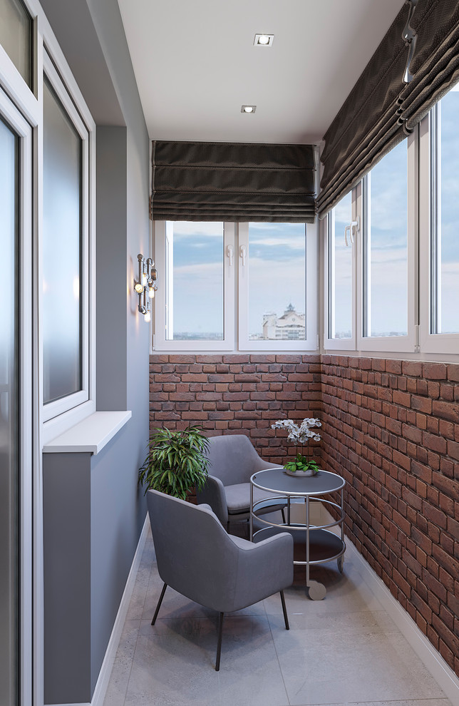 Современная квартира с элементами лофта для молодого человека