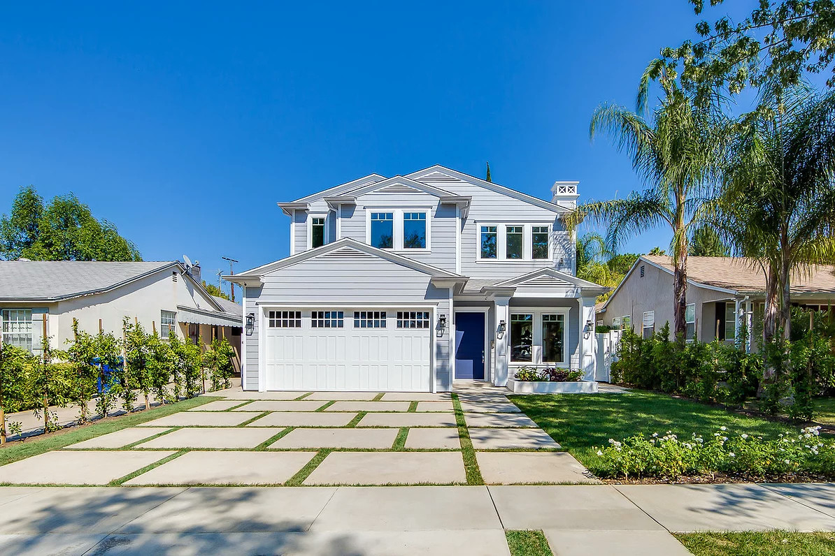 Custom Home - New Castle Avenue, Encino CA