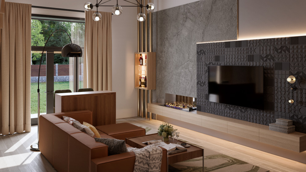 Гостиная в доме д. Дятьково