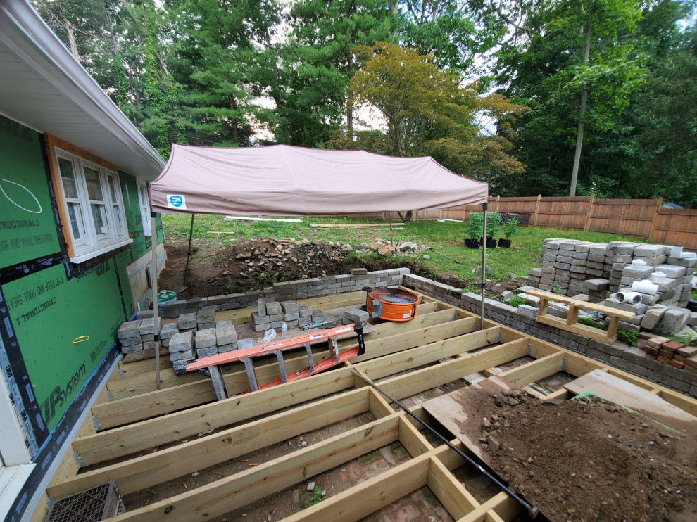 Example of a transitional deck design in Boston