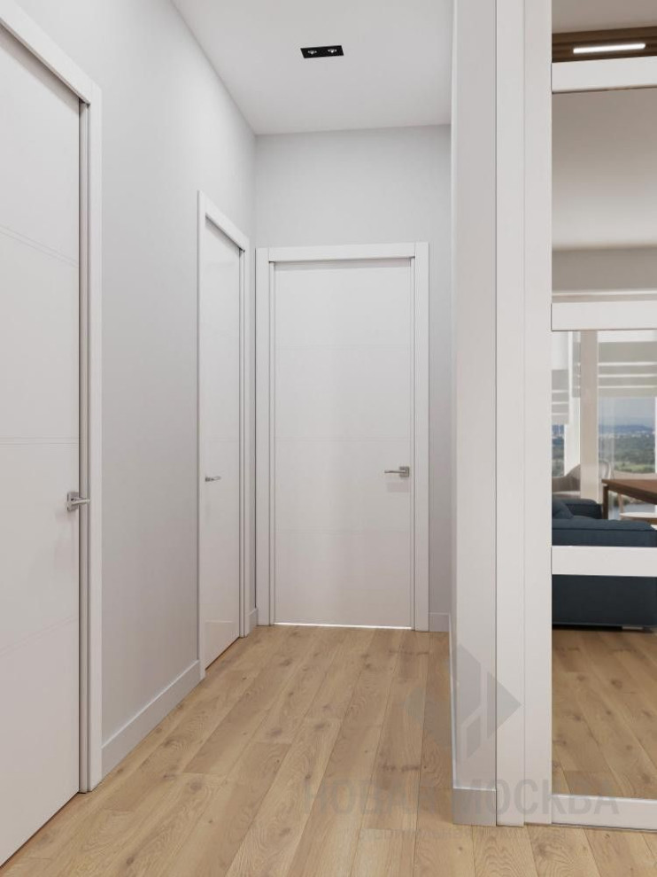 Дизайн-проект двухкомнатной квартиры 64 кв.м в ЖК «Скандинавия»