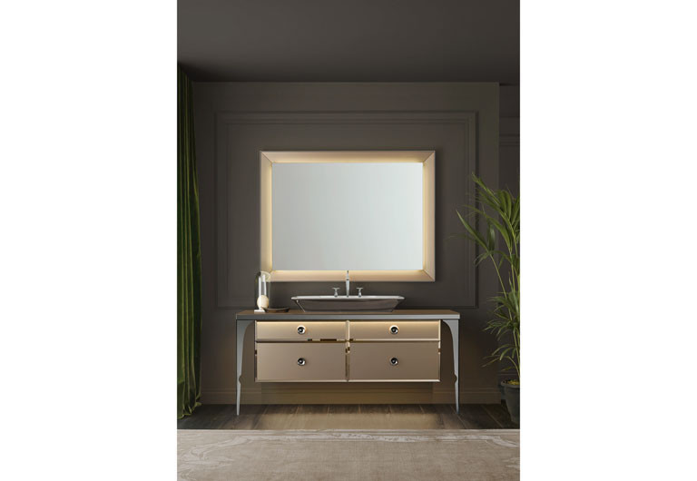 Inspiration for a mid-sized transitional master bathroom in Moscow with a single vanity and a floating vanity.