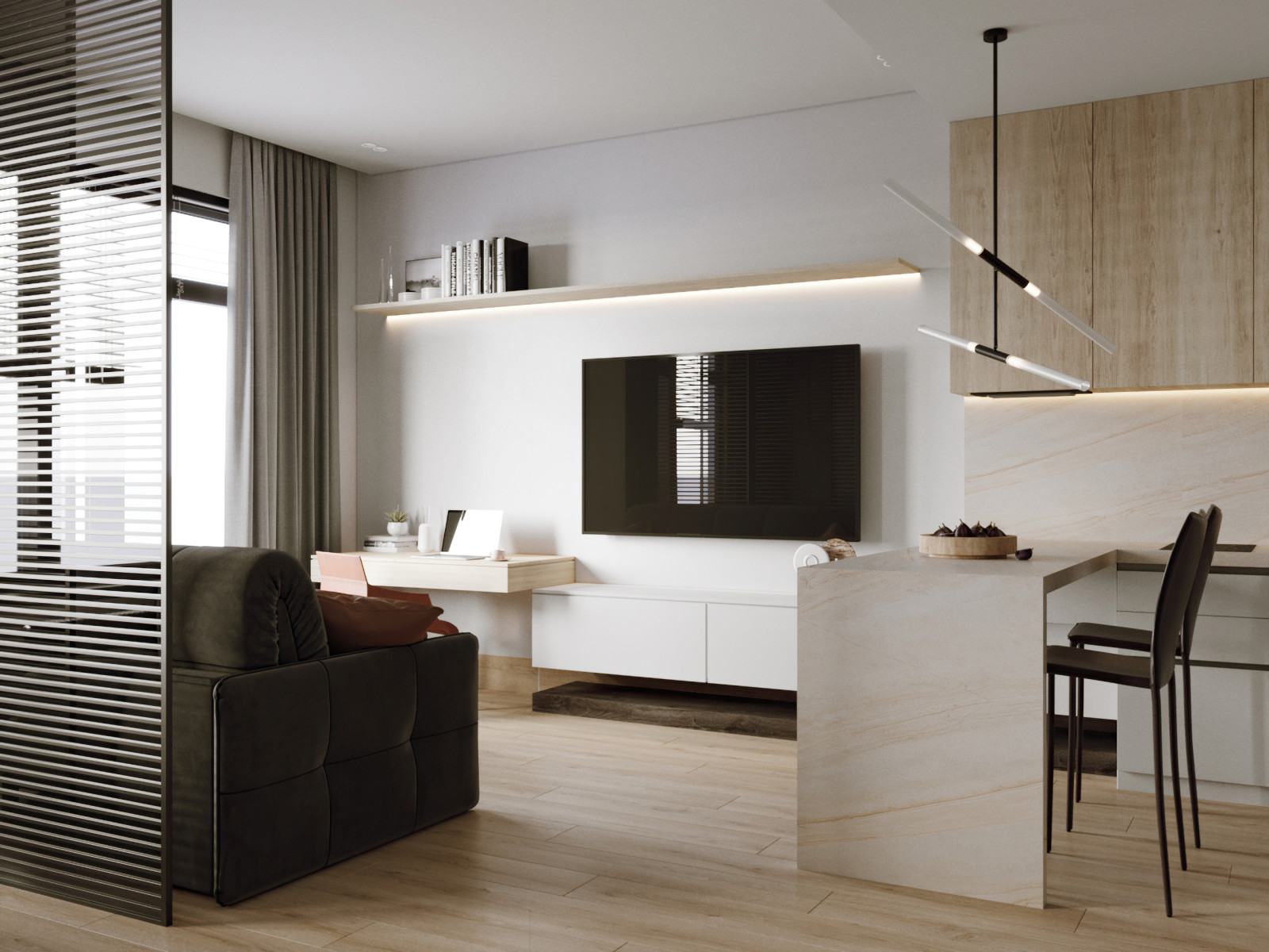 Квартира 38 кв.м ЖК Shome