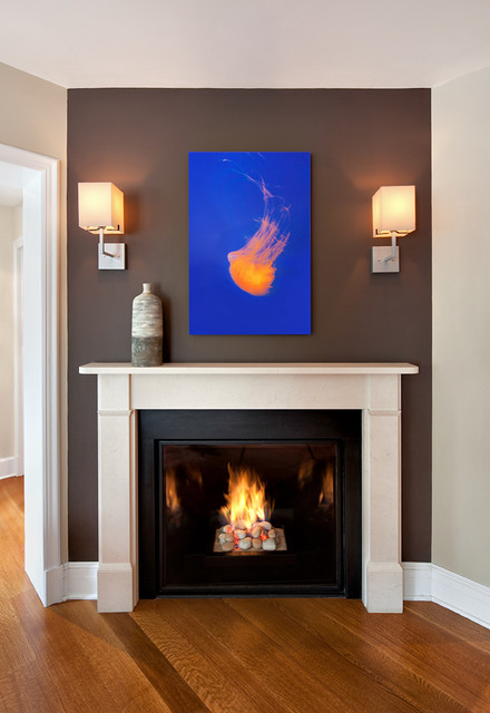 Custom Work transitional-living-room