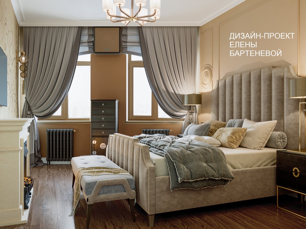 Кровать Люмьер в интерьере заказчика