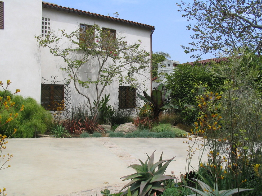 Design ideas for a mediterranean garden in Los Angeles.