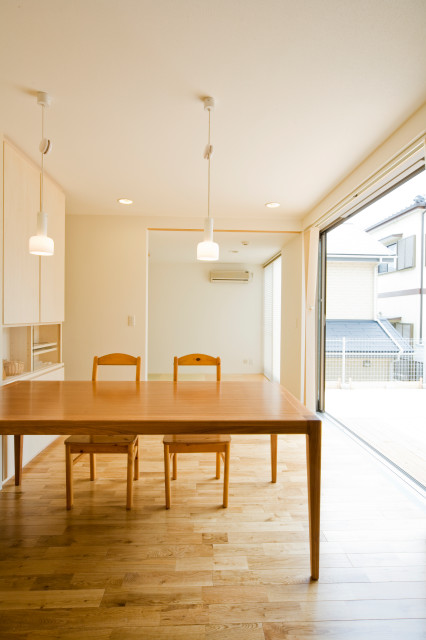 そらまめの家 scandinave-salle-a-manger