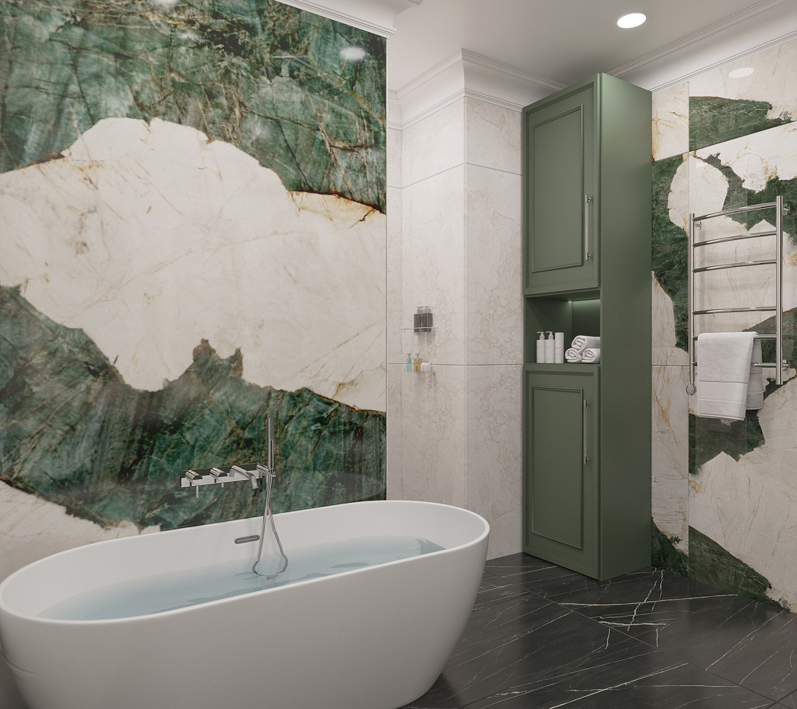 Ванна Апартаменты Галерея Чижова 104м2