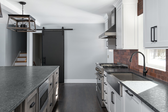Transitional Kitchen & First Floor Addition Hawthorne Remodel - Naperville nyklassisk-koek