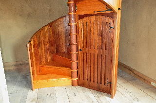 Stairwell in an Art Gallery