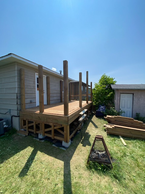 Large Deck build