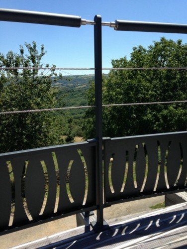 R&eacute;novation et am&eacute;nagement d'une maison existante, Clairvaux d'Aveyron country-deck