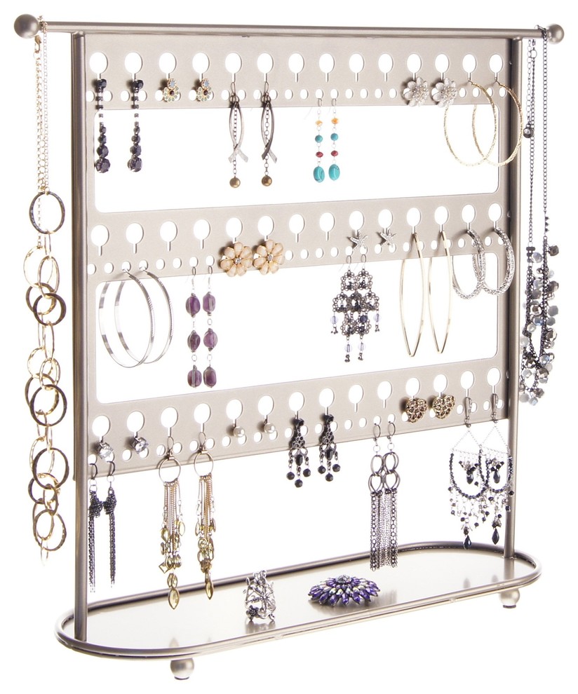 Large Long Earring Holder Display Stand for Hoops Jewelry Organizer