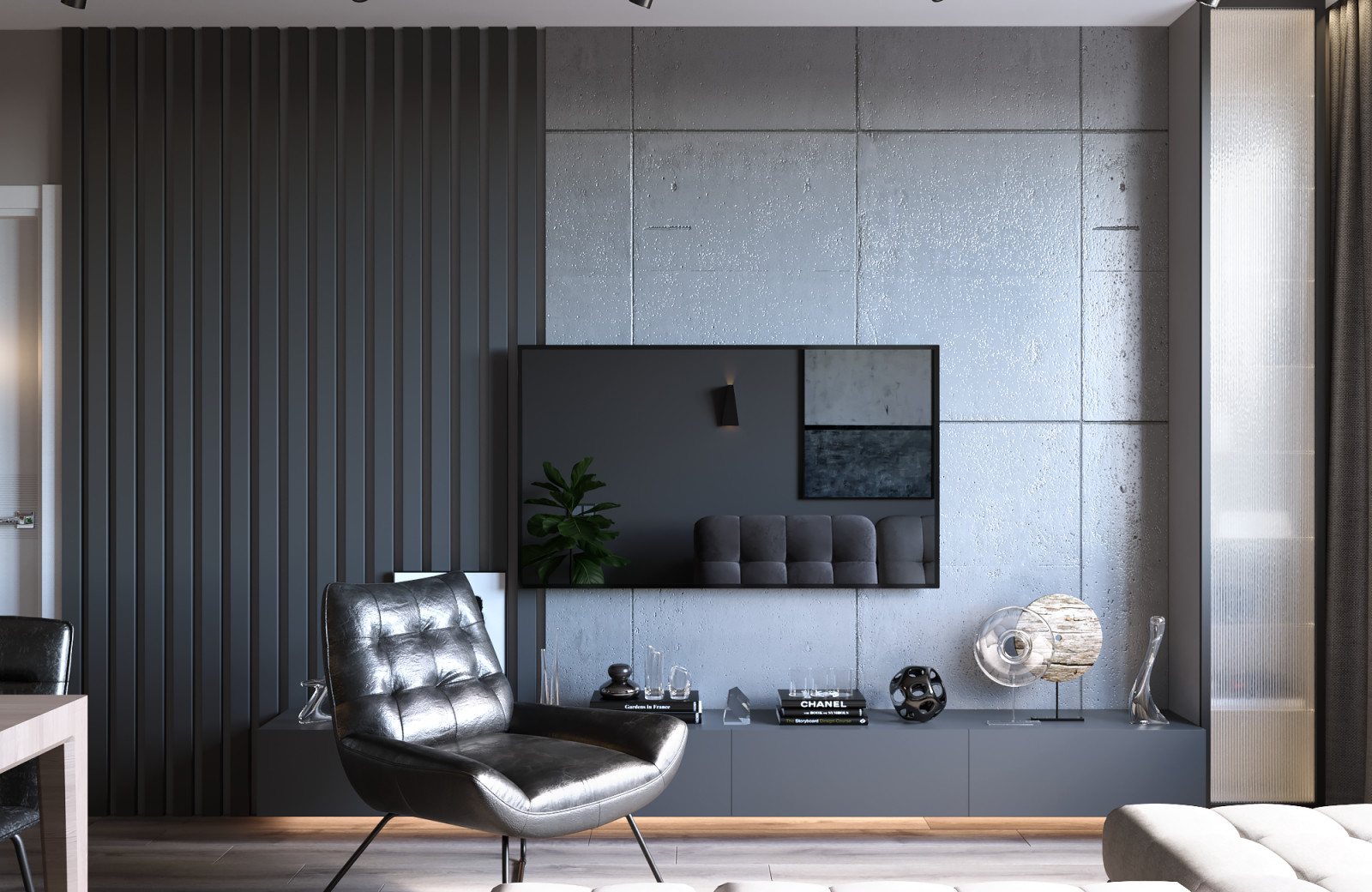 Проект квартиры в Москве 61 м.кв