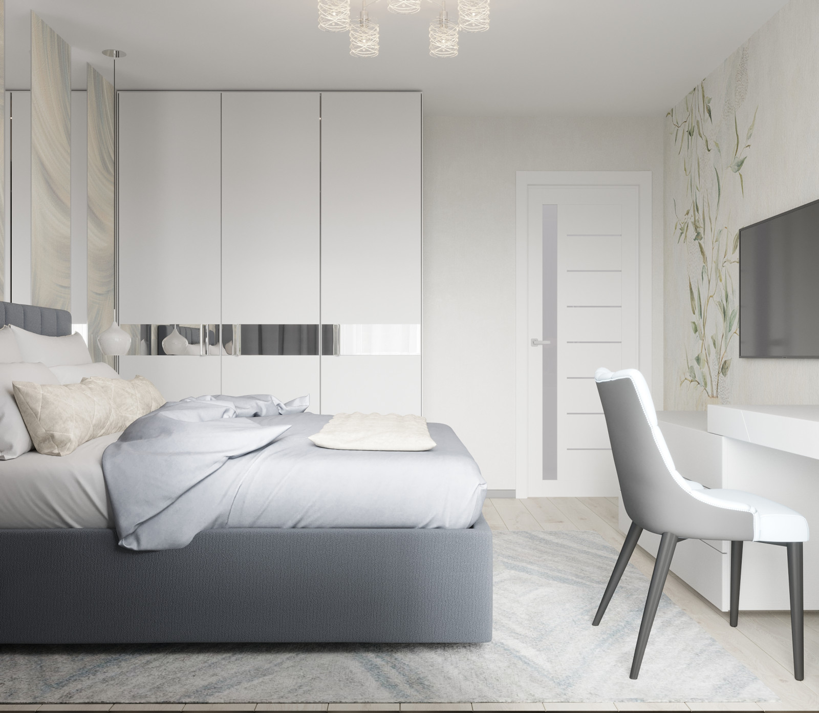 Трехкомнатная квартира в ЖК Маршал