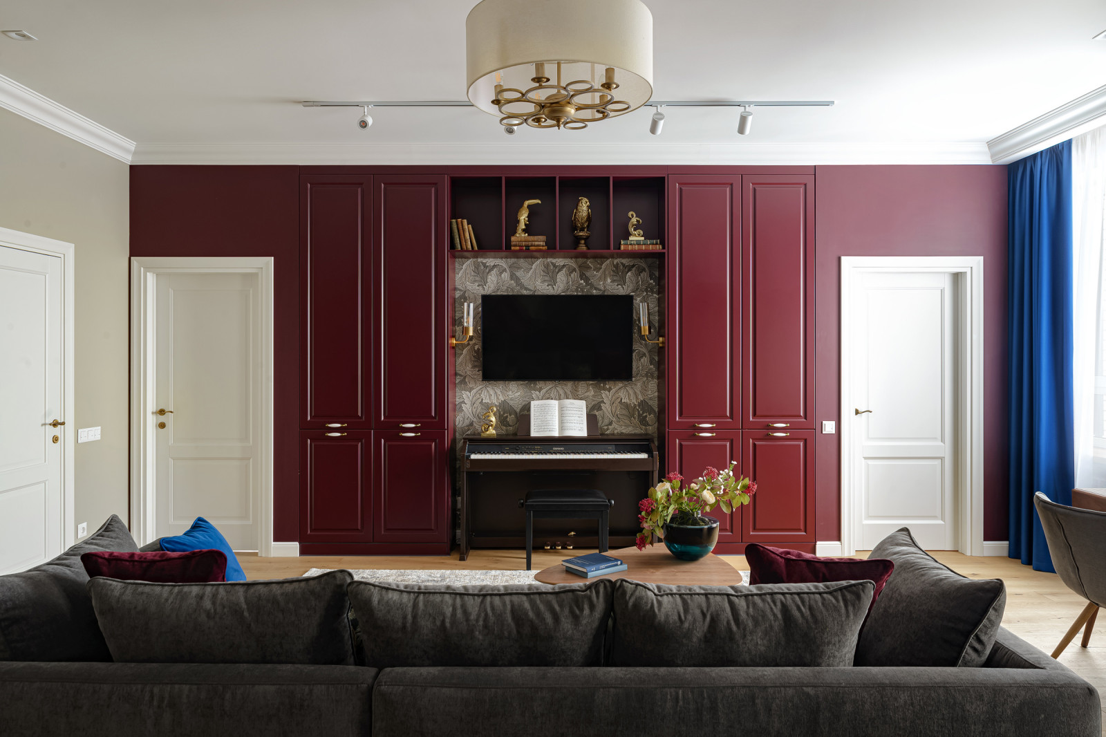 Интерьер квартиры 85кв.м. жк Бульварный Переулок