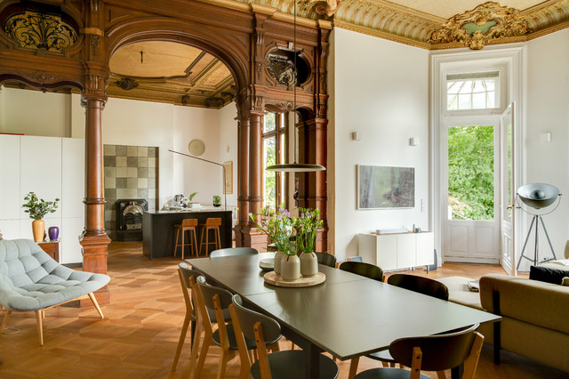 Antik trifft modern in historischer Villa aus dem 19. Jahrhundert