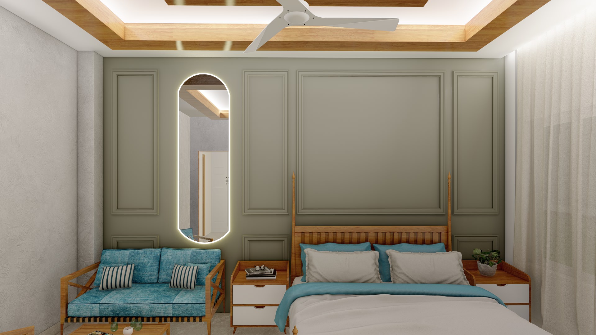 Traditional Master Bedroom Renovation in Clapham