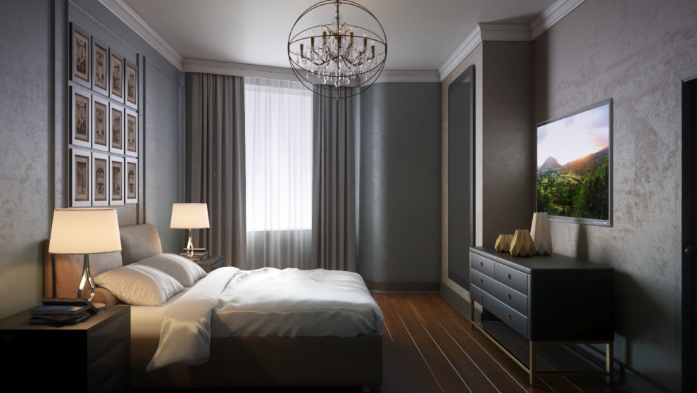 Квартира в сдержанной палитре