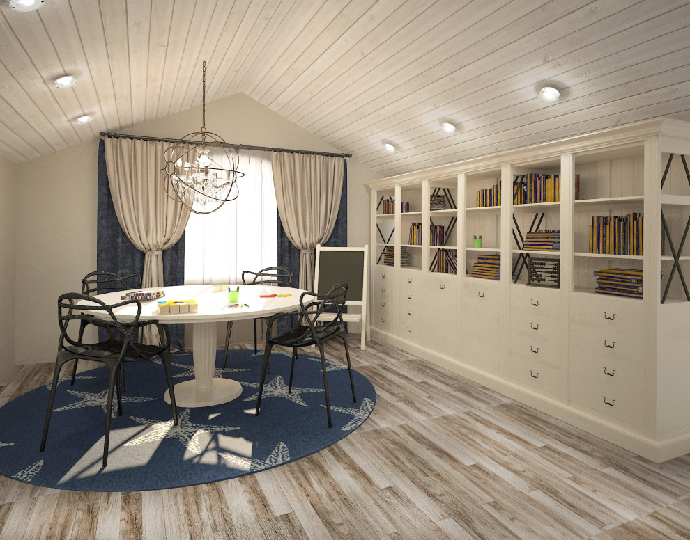 Дизайн-проект интерьера загородного дома 500 м2