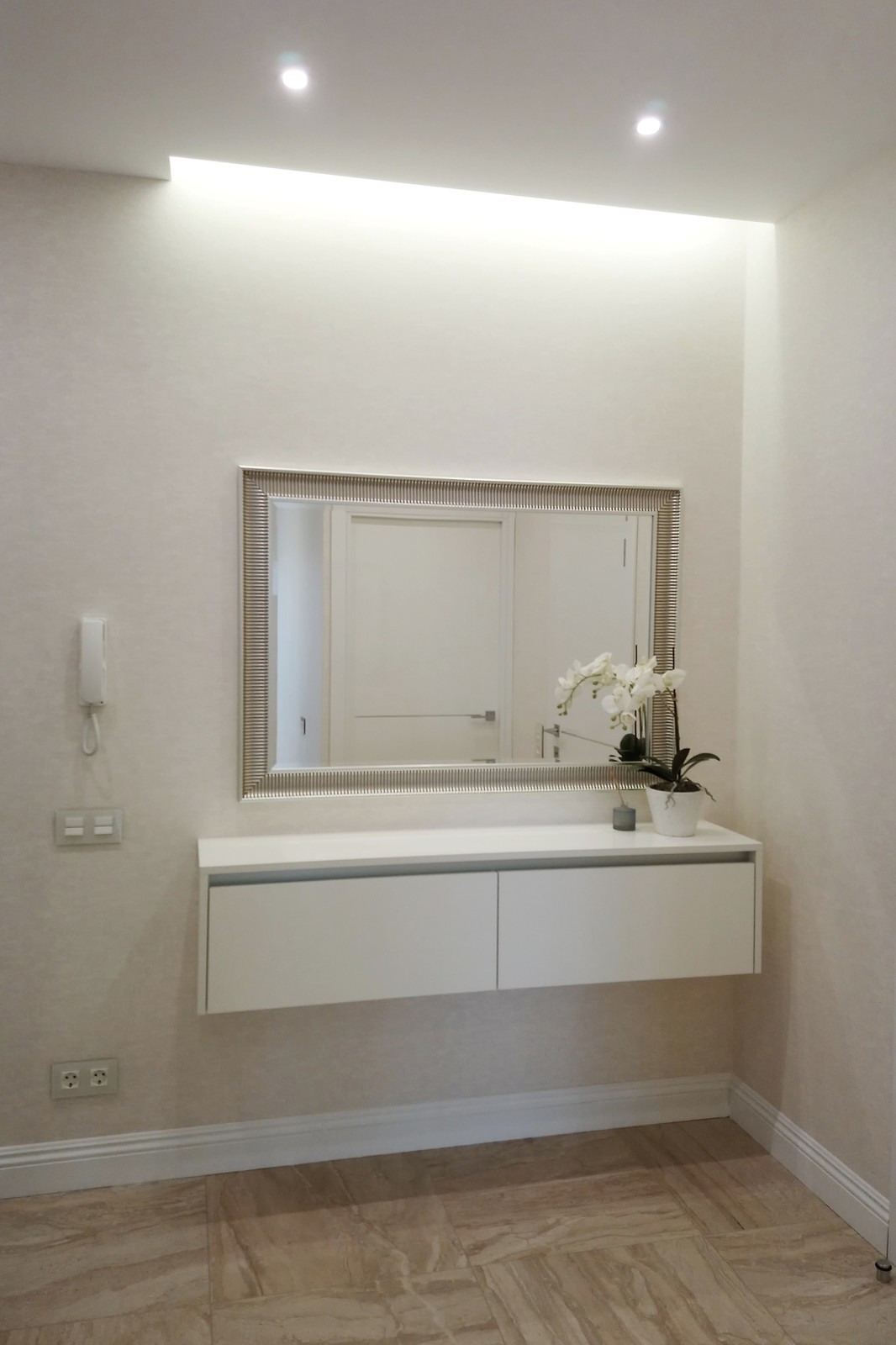 Интерьер 1-комн. квартиры в  ЖК Атмосфера