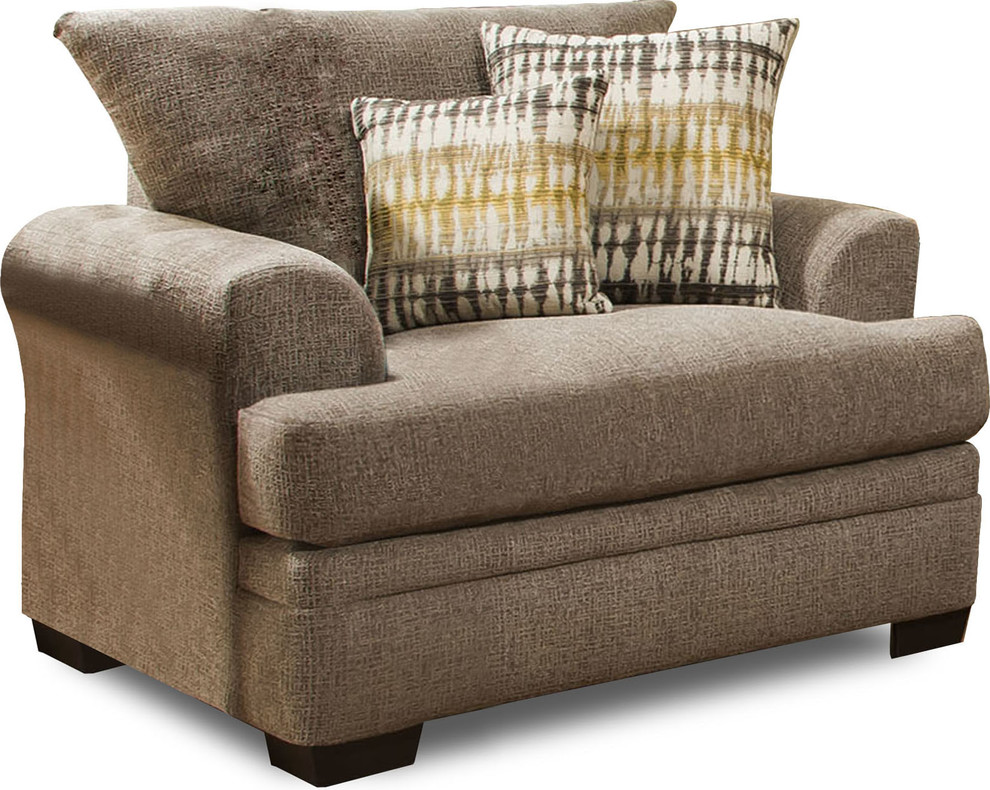 Calexico Chair and a Half Transitional Armchairs And Accent Chairs