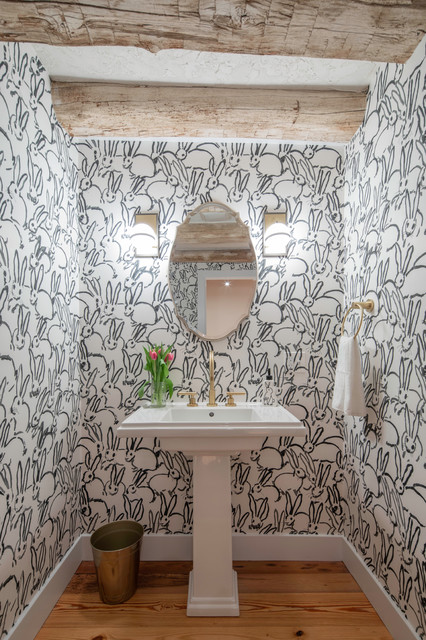 Greystone Barn country-powder-room